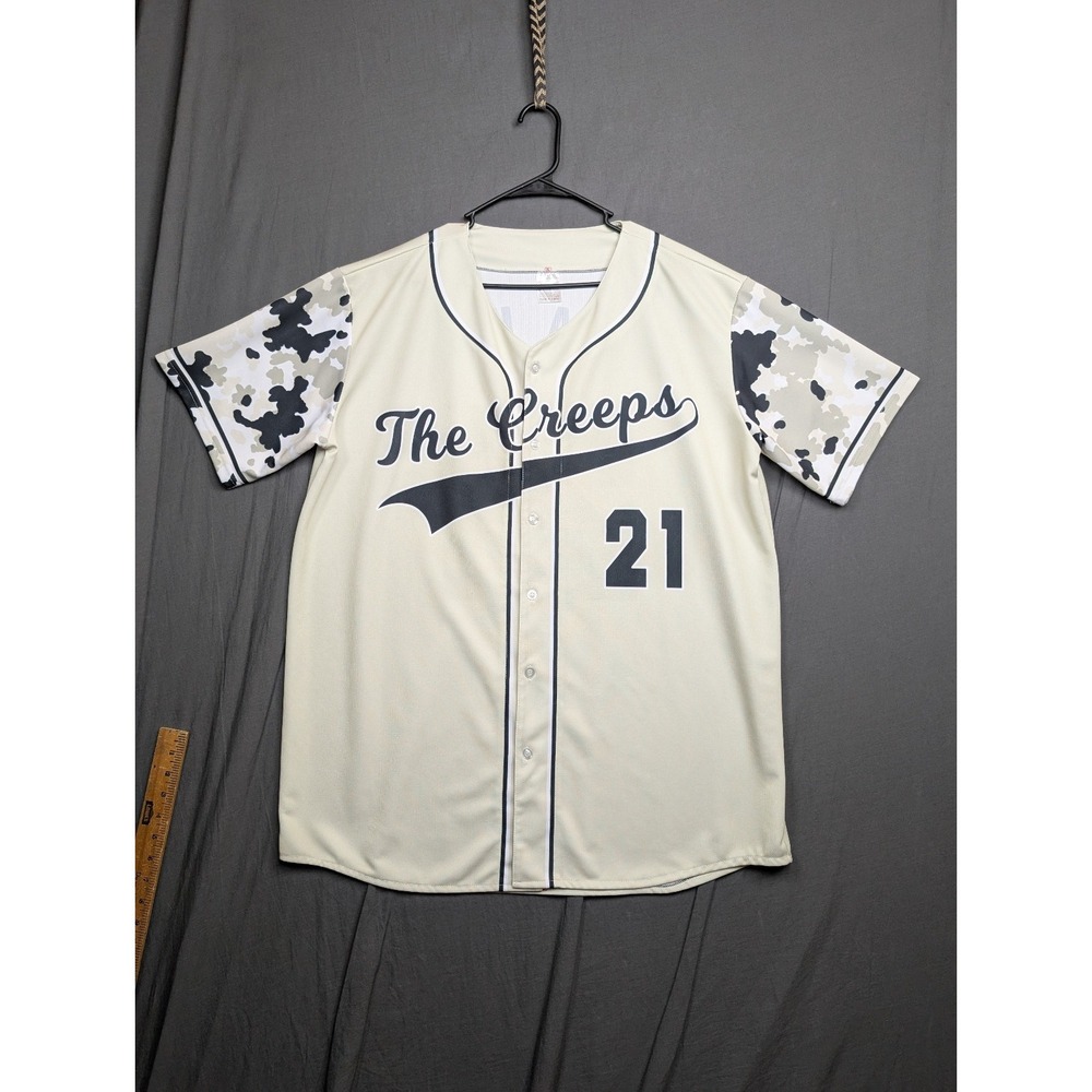 Baseball jersey featuring "The Creeps" Size 0XL